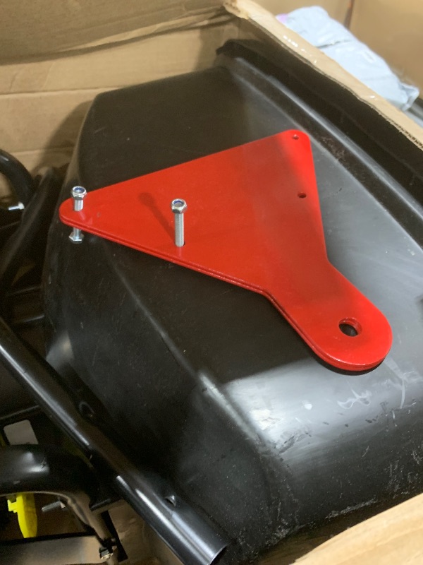 Photo 1 of Chapin 8622B Made in The USA 2.2 Cubic Feet Tow and Pull Behind Spreader with Auto-Stop Dual Impeller That Stops When Not Moving, Designed for Farm and Tough Terrain, Hitch Pins, Black