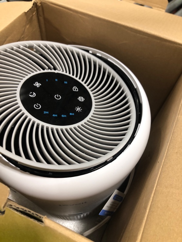 Photo 1 of LEVOIT Core 300-P (Coverage 220 sq.ft.) Activated Carbon Filter Large Room Air Purifer in White EAPAPLVNUS0132Y