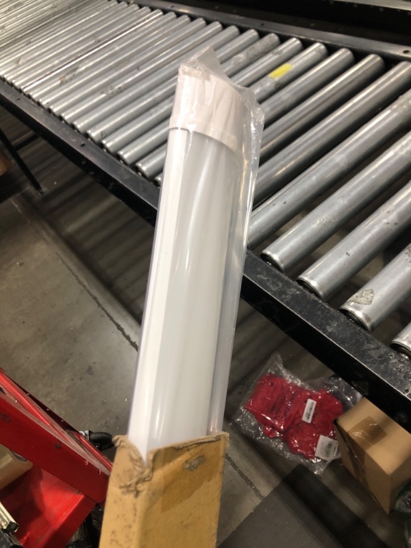 Photo 1 of Sararoom 3FT LED Shop Fixture 30W Tube, 3600lm, 6500K Cold White, 90cm 35.4inch Garage Closet Ceiling Light for Office Home Basement, No Plug, No Ground Wire