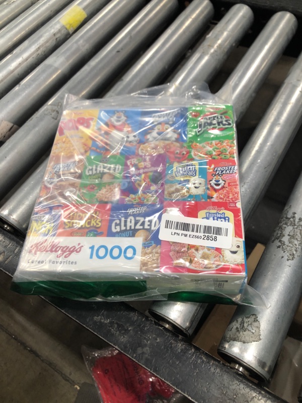 Photo 1 of RoseArt - Kellogg's - Cereal Favorites Modern - 1000 Piece Jigsaw Puzzle