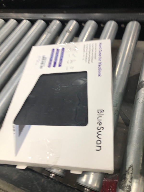 Photo 1 of BlueSwan Anti-Cracking Hard Shell Case Compatible with MacBook Pro 16 inch, M4 M3 M2 M1 2025 2024-2021 Pro/Max A3403 A3186 A2991 A2780 A2485, Anti-Fingerprint Soft TPU Bumper, Frosted Black