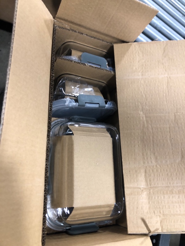 Photo 1 of [10-Pack] Glass Meal Prep Containers with Lids, MCIRCO Food Storage Containers with Snap Locking Lids, Airtight Lunch Containers, Microwave, Oven, Freezer and Dishwasher