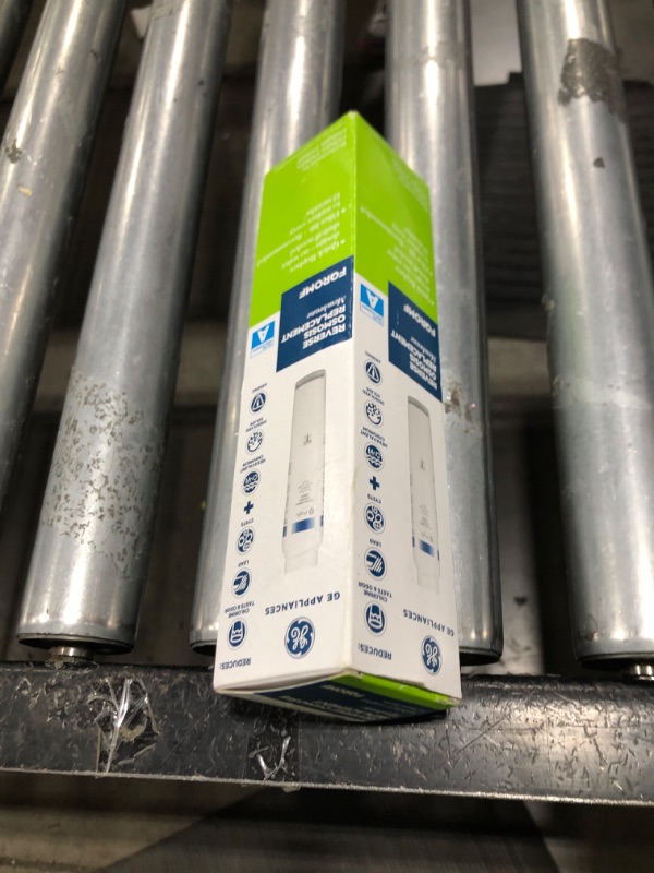 Photo 1 of GE Profile FQROMF Under Sink Water Filter, Filter for Reverse Osmosis System, Reduces Sediment, Rust & Other Impurities from Water, Replace Yearly for Best Results, 1 Membrane, White