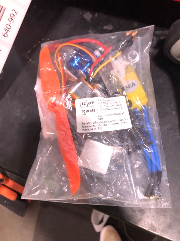 Photo 1 of Premium RC A2212 2200KV Brushless Motor, New 30A ESC Electric Speed Controller SG90 9G Micro Servo 6035 Propeller Essential Kit for RC Plane Enthusiasts, RC Plane Kit(A2212)