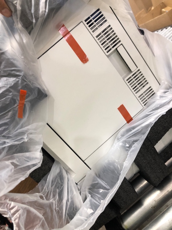 Photo 1 of HP Color LaserJet Enterprise M554dn Duplex Printer (7ZU81A),White
