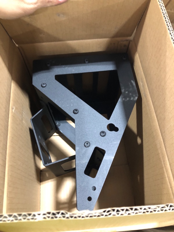 Photo 1 of Flynsu Spare Tire Utility Cargo Basket Rack Storage Tray Replacement for 1976-2024 Jeep Wrangler JK JL TJ YJ CJ with 30" to 40" Spare Tire