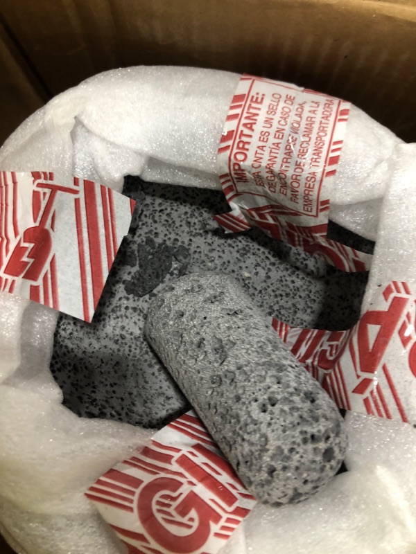 Photo 1 of 8" Granite Molcajete