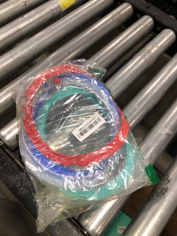 Photo 1 of 4 Pack Silicone Sealing Ring for InstaPot 3QT - Replacement Silicone Gasket Seal Rings with 4 Colors(Red, Clear, Purple, Blue) - Replacement Silicone Gasket Seal for 3
