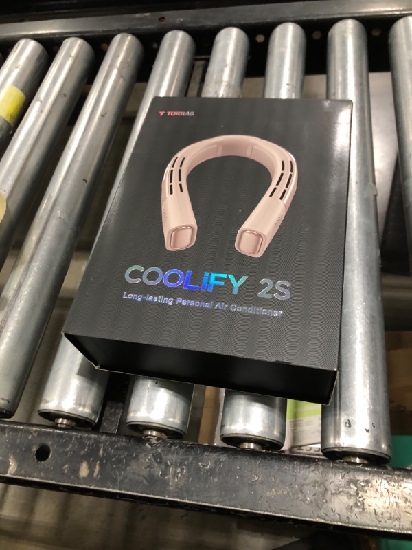 Photo 1 of TORRAS COOLiFY 2S Neck Fan, 3 Model, 3-28H Extended Battery Life, Neck Fans that Blow Cold Air, Neck Air Conditioner, Cooling Neck Fan for Work, Hiking, Travel. Gift for Women, Mom, Apricot