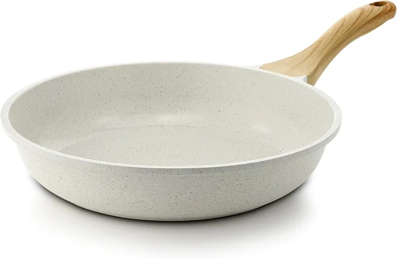Photo 1 of SENSARTE Nonstick Ceramic Frying Pan Skillet, 12.5 Inch omelet Pan
