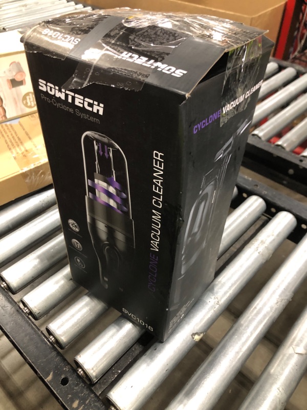 Photo 1 of SOWTECH Corded Vacuum Cleaner, Super Power Suction Stick Vacuum Cleaners for Home, 6-in-1 Lightweight Hard Floor Vacuum Removable Handheld Vac, Portable Vacuum for Pet Hair