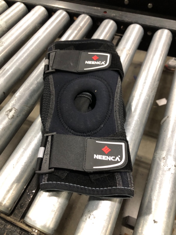 Photo 1 of NEENCA Professional Knee Brace for Knee Pain, Hinged Knee Support with Patented X-Strap Fixing System, Strong Stability for Pain Relief, Arthritis, Meniscus Tear, ACL, PCL, MCL, Runner, Sport, Workout