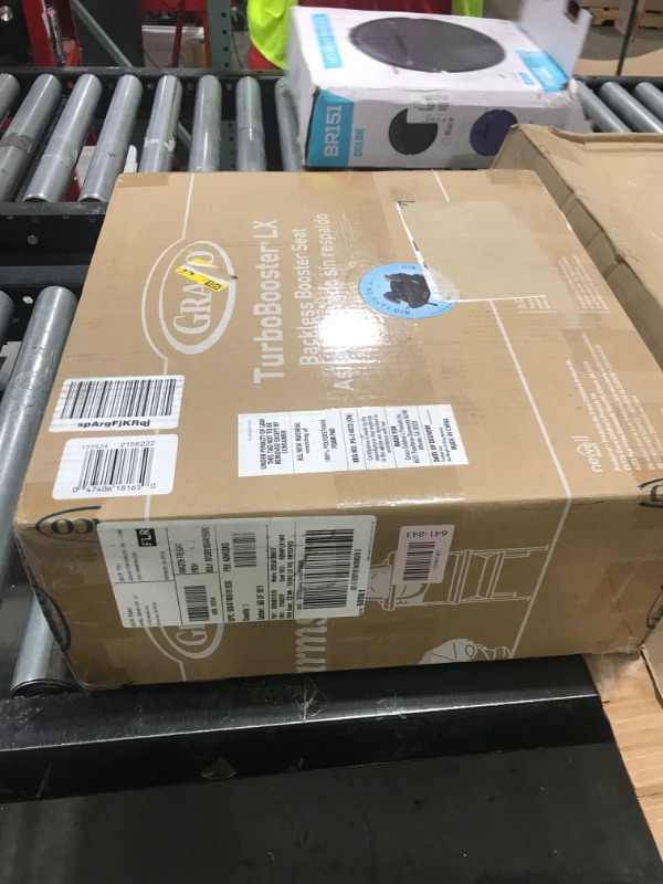 Photo 1 of Graco® TurboBooster® LX Backless Booster with Affix Latch | Backless Booster Seat for Big Kids Transitioning to Vehicle Seat Belt (Rio)