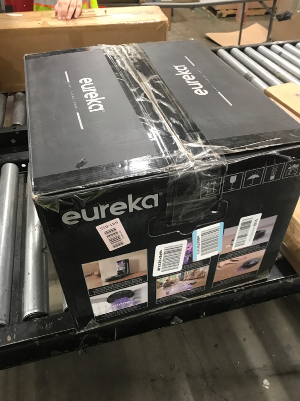 Photo 1 of Eureka E20 Plus Robot Vacuum and Mop Combo, Robot Vacuum Cleaner with Bagless Self Emptying Station, 45-Day Capacity 8000Pa Suction and Anti Hair-Tangling Brush App Control LiDAR Navigation