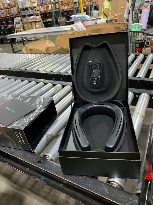Photo 1 of TORRAS 2025 Top Al Neck Fan Air Conditioner Coolify Cyber, Portable Neck Fans that Blow Cold Air?No.1 Coolest & 720° Immersive Cooling? Personal AC Rechargeable for Outdoor/Indoor. Gifts for Dad/Mom