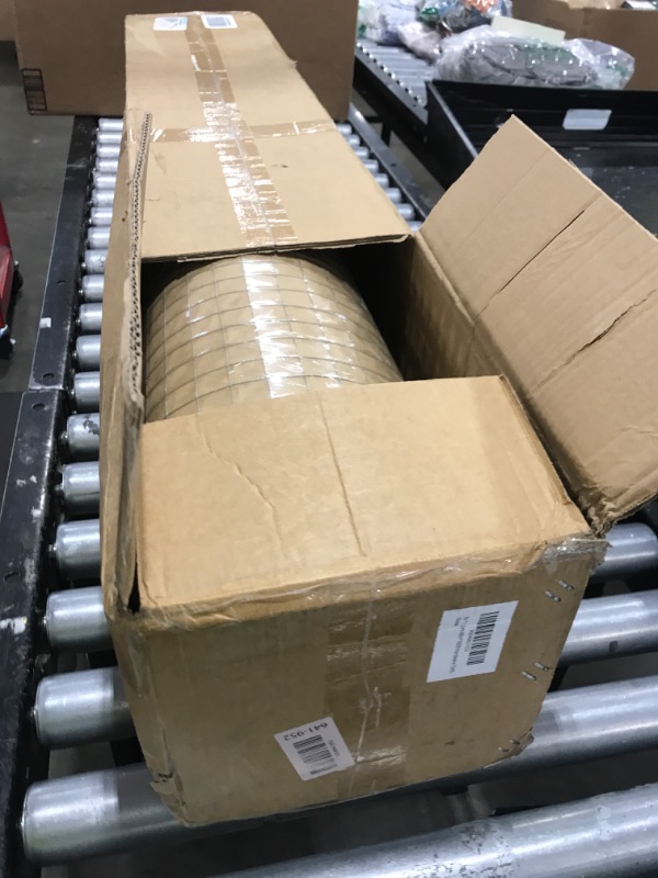 Photo 1 of 48in x 100ft Hardware Cloth Hot-Dip Galvanized Welded Wire Mesh - Heavy Duty 23 Gauge Chicken Wire Fencing for Garden, Chicken Coop, Rabbit Cage, Rodent & Predator Protection