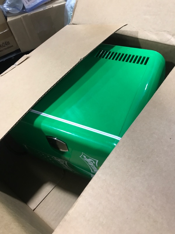 Photo 1 of Sprite Mini Fridge - Refrigerator for Bedroom Office Portable Beverage Cooler,12V 110V Refrigerador For Drinks, Soda, Wines, Use In Car, Dorm, Outdoor, 6 Can, Compact small fridge.