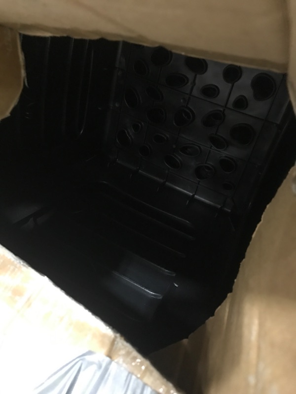 Photo 1 of TURSTIN 12 Pack Plastic Stools 16.9 Inch Black Nesting Stools Portable Backless Bar Stool Flexible Seating Chairs for Classroom Office Home
