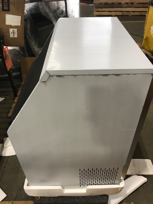 Photo 1 of VEVOR Commercial Ice Maker, 330lbs/24H, Ice Maker Machine, 126 Ice Cubes in 12-15 Minutes, Freestanding Cabinet Ice Maker with 88lbs Storage Capacity LED Digital Display, for Bar Home Restaurant
