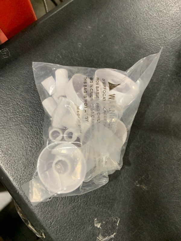 Photo 1 of puxyblue ???? ???????? Universal White Control Knobs 4-Pack with 12 Adapters Compatible for Oven/Stove/Range Widely Used (1year Free Return and Exchange Service)