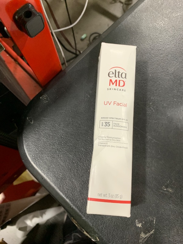 Photo 1 of EltaMD UV Facial Sunscreen, SPF 35 Moisturizing Sunscreen for Face, Formulated with Hyaluronic Acid and Zinc Oxide Face Moisturizer, 3.0 oz Tube