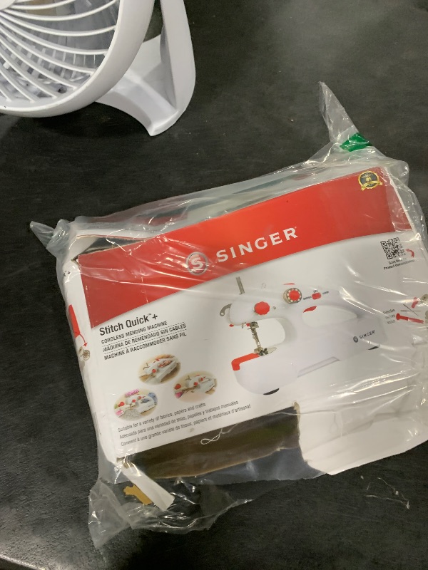 Photo 1 of SINGER Stitch Quick + Portable Cordless Mending Machine Bundles (Two Thread Stitch Quick +)
