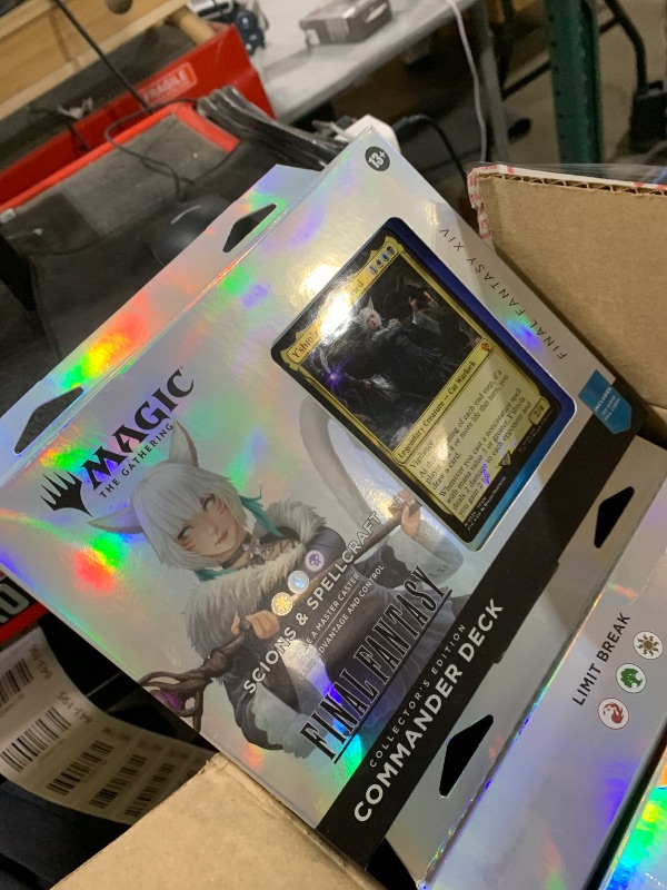 Photo 1 of Magic: The Gathering - Final Fantasy Collector’s Edition Commander Deck Bundle - Includes All 4 Surge Foil Decks