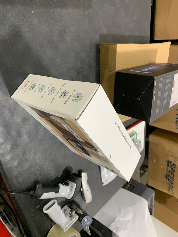 Photo 1 of [Ultra-Slim 1.97"| Netflix Licensed | AI Auto Focus | 360° Stand] Smart Mini Projector with WiFi 6 & Bluetooth, Built-in Netflix/YouTube/Disney+/Hulu, DBPOWER N5 Movie Projector for Bedroom (Black)