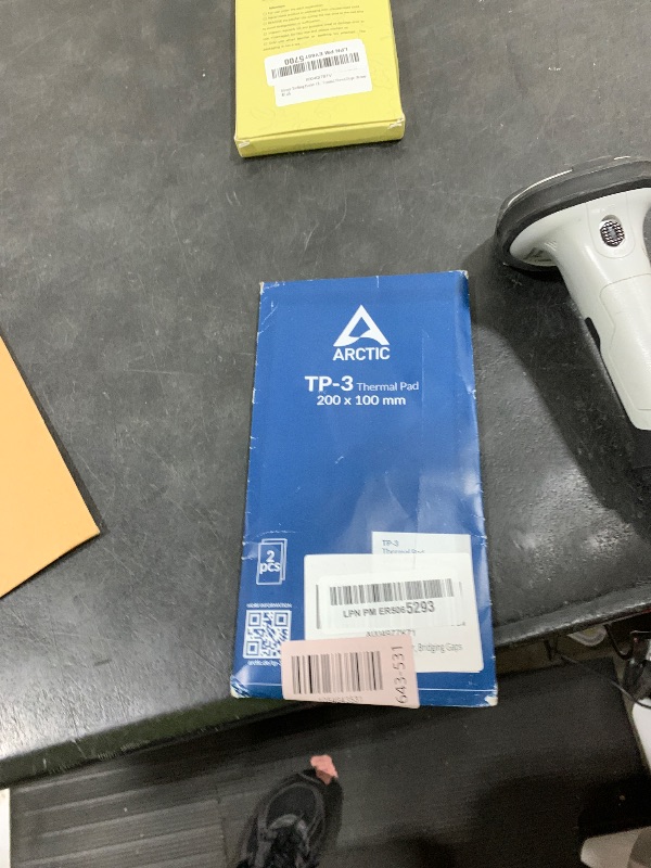 Photo 1 of ARCTIC TP-3: Premium Performance Thermal Pad, 200 x 100 x 1.0 mm (Stackable to 2.0 mm Without Performance Loss), 2 Pieces - High Performance, Particularly Soft, Ideal Gap Filler, Bridging Gaps