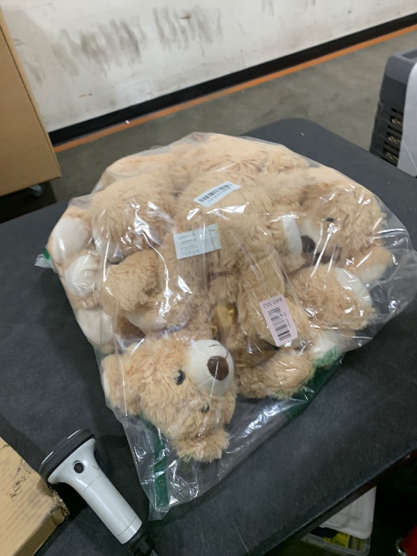 Photo 1 of MaoGoLan 7Pcs Bulk Teddy Bears Stuffed Animals Baby Shower, Soft Small Stuffed Bears in Bulk, 13.5" Cuddly Mini Teddy Bears Centerpiece,Wedding,Party,Engagement