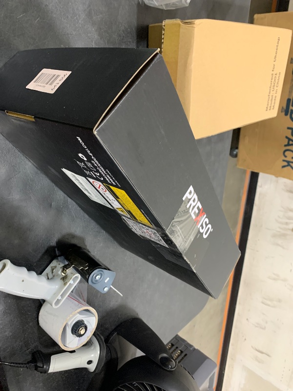 Photo 1 of PREXISO Laser Level with Tripod - 100Ft Rechargeable Dual Modules Line Laser, Self Leveling Wide Angle Cross Leveler Tool for Construction, Floor Tile Renovation with Magnetic Base, Target Plate, Bag