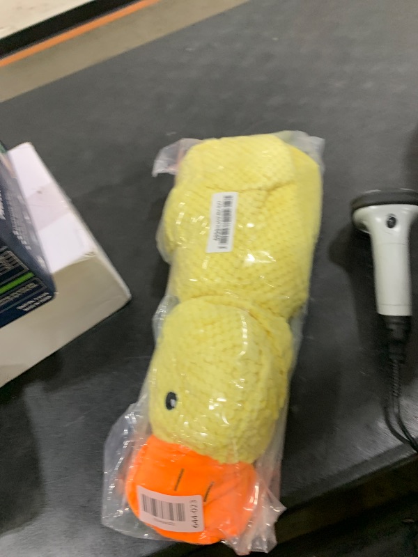 Photo 1 of Pureadee Mellow Dog Calming Duck, The Mellow Toy with Quacking Sound for Indoor Dog-Yellow
