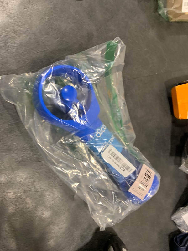 Photo 1 of O2COOL Elite Battery Powered Handheld Water Misting Fan (Blue)
