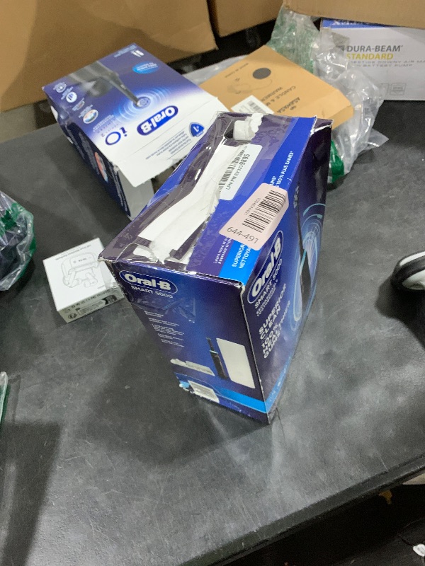 Photo 1 of Oral-B Pro 5000 Smartseries Power Rechargeable Electric Toothbrush with Bluetooth Connectivity, Black Edition
