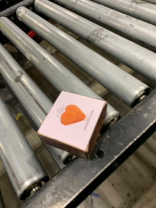 Photo 1 of Pure Himalayan Salt Works Heart Massage Stone, Pink Crystal Hand-Carved Stone for Massage Therapy, Deodorant and Salt and Sugar Scrubs, 2.75” W x 3” H x 1.5” D