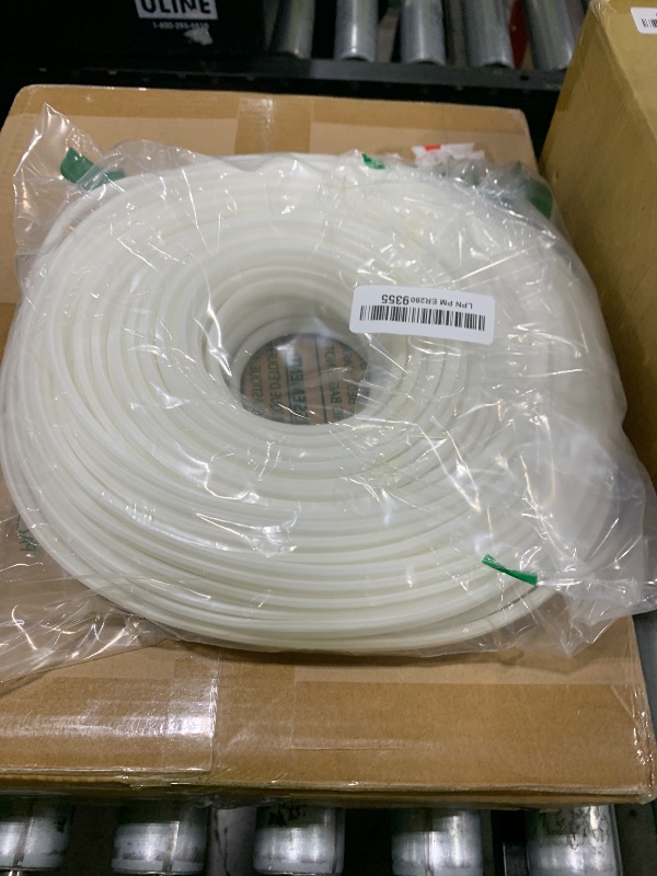 Photo 1 of Window Weatherstrip Seal 1/4" Bulb Bubble Kerf Mount Bulb Gasket Window Weather Stripping Kerf - 4 Colors and 5 Length Options (100', White)