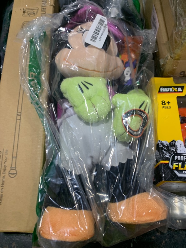 Photo 1 of Just Play Disney Seasonal Zombie Minnie Mouse Halloween 13.5-inch Feature Plush, Music and Dancing, Kids Toys for Ages 3 Up