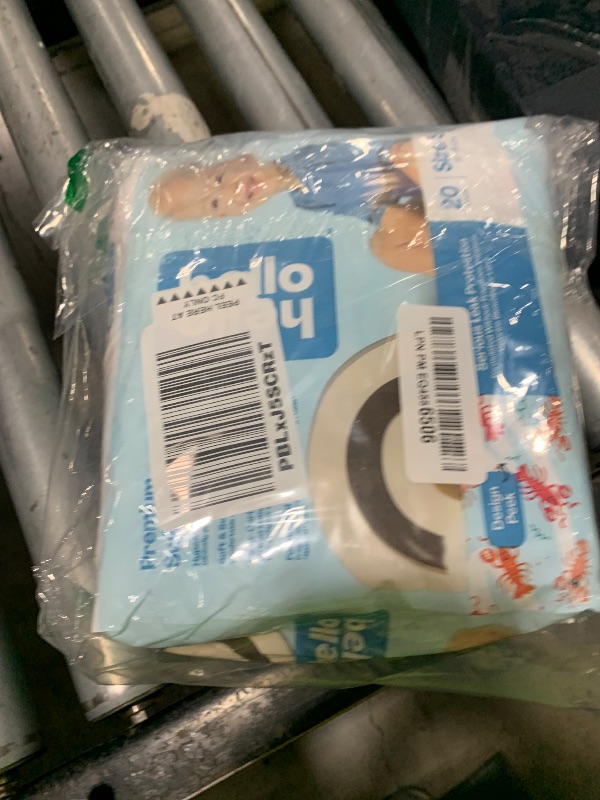 Photo 1 of Hello Bello Premium Swim Diapers, Size S (16-28 lbs), Cute Extra-Bright Lobster Designs, 20 Count Jumbo Pack