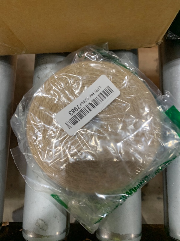 Photo 1 of PerkHomy Garden Twine Strong Natural Jute 400 Feet Long Brown Twine for Gardening Tomato Climbing Plant Tie Floristry Crafts Gift Wrapping Packing Decor (Brown 2mm * 400feet)