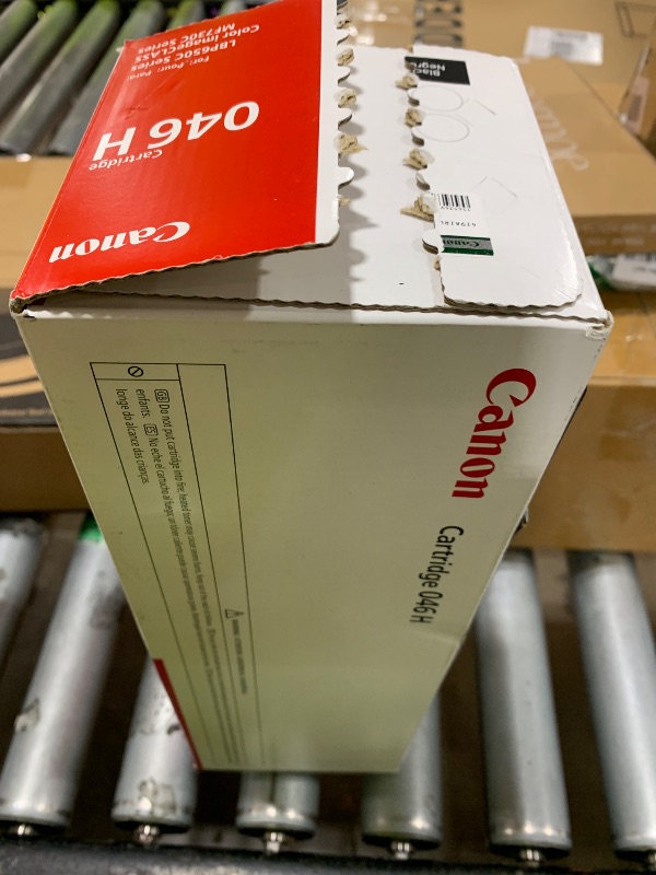 Photo 1 of Canon Genuine 046 Black Toner Cartridge High Capacity Compatible with LBP654Cdw, MF731Cdw, MF733Cdw, MF735Cdw