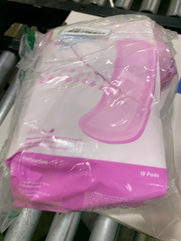Photo 1 of Frida Mom Postpartum Pads, Leak Proof Feminine Care Maxi Pads, 6 Layers of Protection for Maximum Absorbency (18ct)