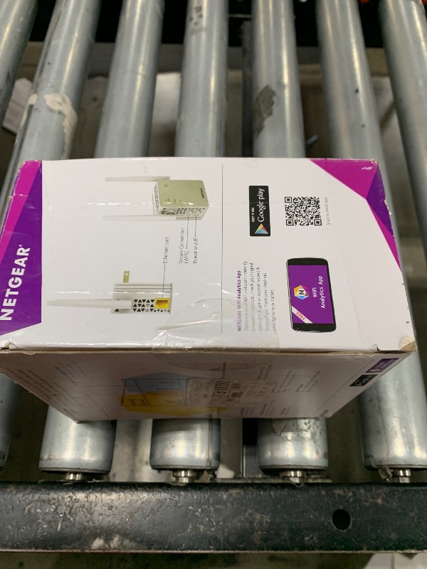 Photo 1 of NETGEAR WiFi Range Extender (EX6120) - Add up to 1,500 sq. ft., 25 Devices - AC1200 Dual Band Wireless Signal Booster & Repeater (Up to 1.2 Gbps Speed), Compact Wall Plug Design – Free Expert Help