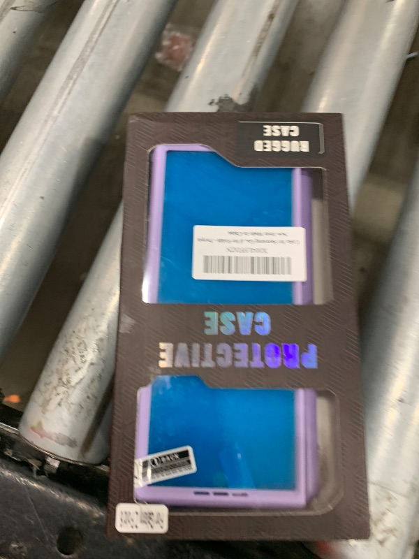 Photo 1 of Caka for Samsung Galaxy Z Fold 6 Case [Thinner S Pen Holder] [Hidden Kickstand] [Hinge Protection] [Screen Protector] Full Body Hard Shockproof Phone Cover with Anti-Slip Textured for Fold6 - Purple