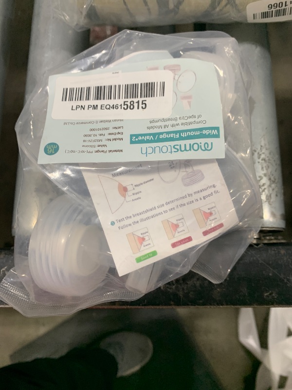 Photo 1 of Momstouch 16mm Flange and Duckbill Valve Compatible with Spectra S1 S2 9 Plus Breastpump Replacement to Spectra Pump Parts, Not Original, Replace Spectra Accessories.