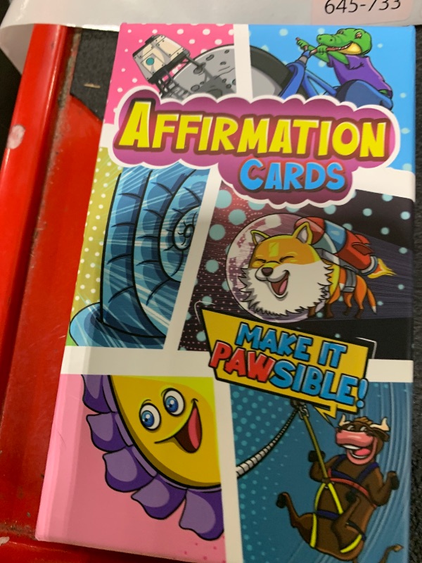Photo 1 of 45 Affirmation Cards for Kids - Premium Edition – 3x4 in – incl. Wooden Stand – Conversation Notes for Children and Toddlers – Mindfulness, Social Skills, CBT Therapy – Lunch, School Counselors, Teachers, Parents
