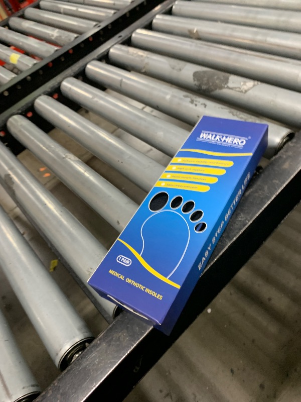 Photo 1 of Inserts Relieve Plantar Fasciitis - Flat Feet Insoles Arch Supports, Orthotic Insoles for Foot Pain Arch Pain Reduce Muscle Fatigue Absorb Shock (Mens 6-6 1/2 | Womens 8-8 1/2)