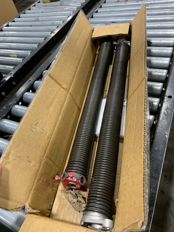 Photo 1 of Garage Door Torsion Springs 1.75’’(Pair) with Non-Slip Winding Bars, Coated Torsion Springs with a Minimum of 18,000 Cycles (0.207X1.75''X24'')