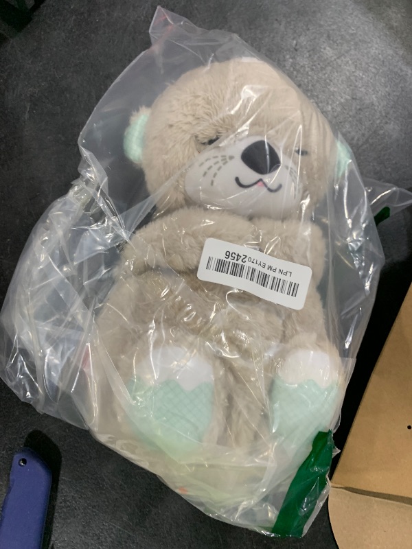 Photo 1 of Fisher-Price Baby Toy Soothe 'n Snuggle Otter Portable Plush Sound Machine with Music Lights & Breathing Motion for Newborns 0+ Months