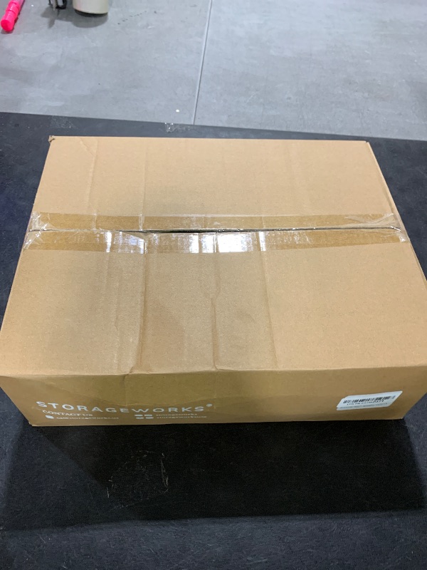 Photo 1 of StorageWorks Zipper Closure Rolling Bag, Grocery Cart, Shopping Trolley Carries Up to 44 lb with Wheels, Rolling Tote Bag with Handles, Black