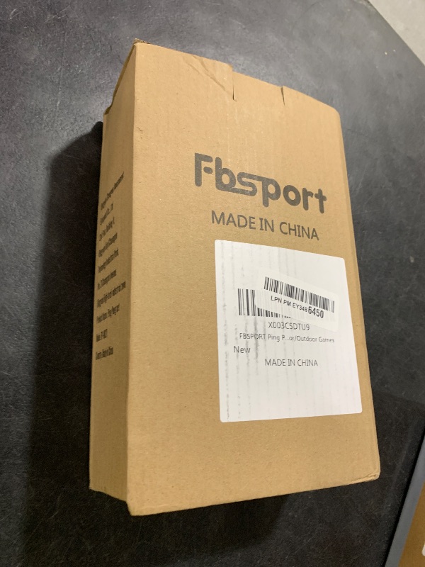 Photo 1 of FBSPORT Ping Pong Paddle Set, Portable Table Tennis Set with Retractable Net,Rackets,Balls and Carry Bag for Indoor/Outdoor Games